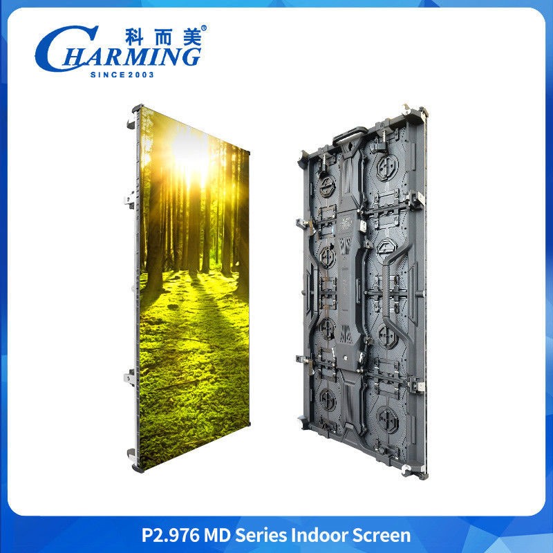 schermo a led flessibile schermo curvo interno P2.98 servizio di fronte 7680HZ LED video wall