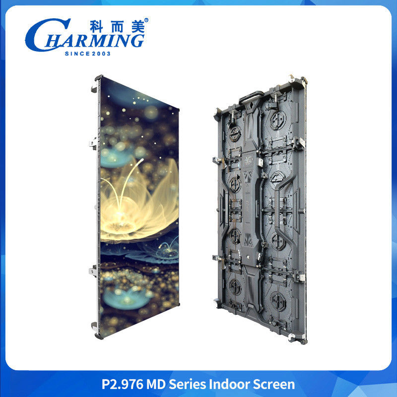 Nuovo prodotto 2.98mm Indoor Curved Flexible Front Maintenance 7680HZ Led Screen