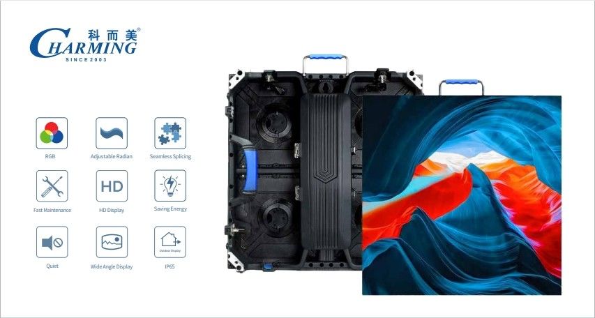 Colore rGB di alta qualità 400W P2.6 Serie Kaito-K Display interno 140 ° angolo di visione super ampio