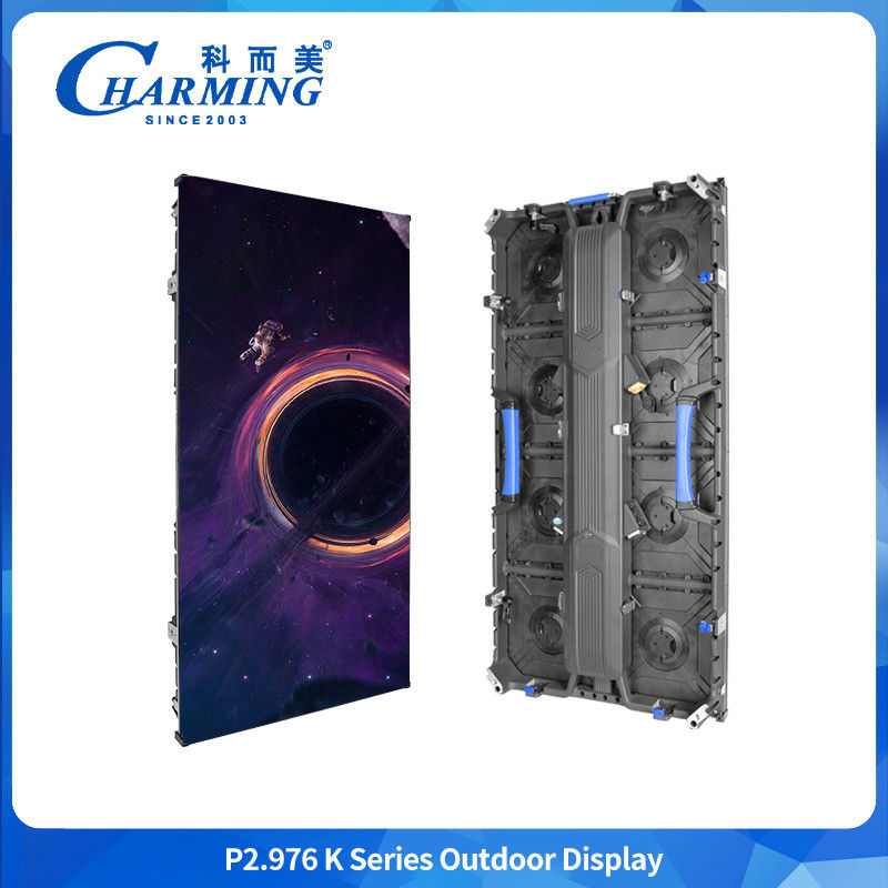 Temperatura di lavoro rigida e resistente -20°C-60°C P2.976 K RGB Color Led Sign Board Led Wall Screen Con elevato tasso di aggiornamento