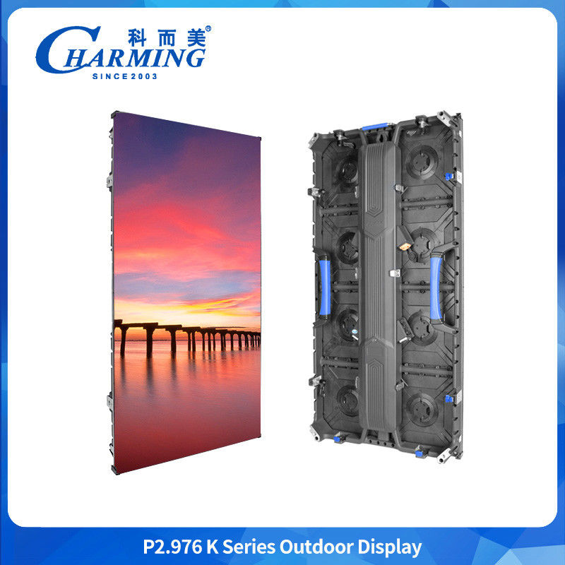 Velocità di trasmissione rapida P2.976 Video all'aperto Fullcolor Led Display IP 65 K Serie Video In Nigeria