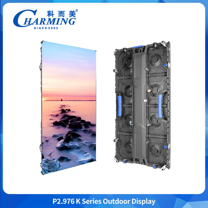P2.98 Outdoor Screen Rental Aluminium Alloy Waterproof Led Wall Scena di eventi Sfondo