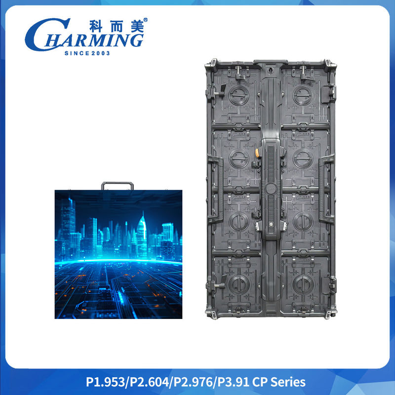 Splicing di serie completa P2.6/2.98/3.91 Display curvo regolare flessibile della serie CP LED Video Wall Rental Screen SMD1515