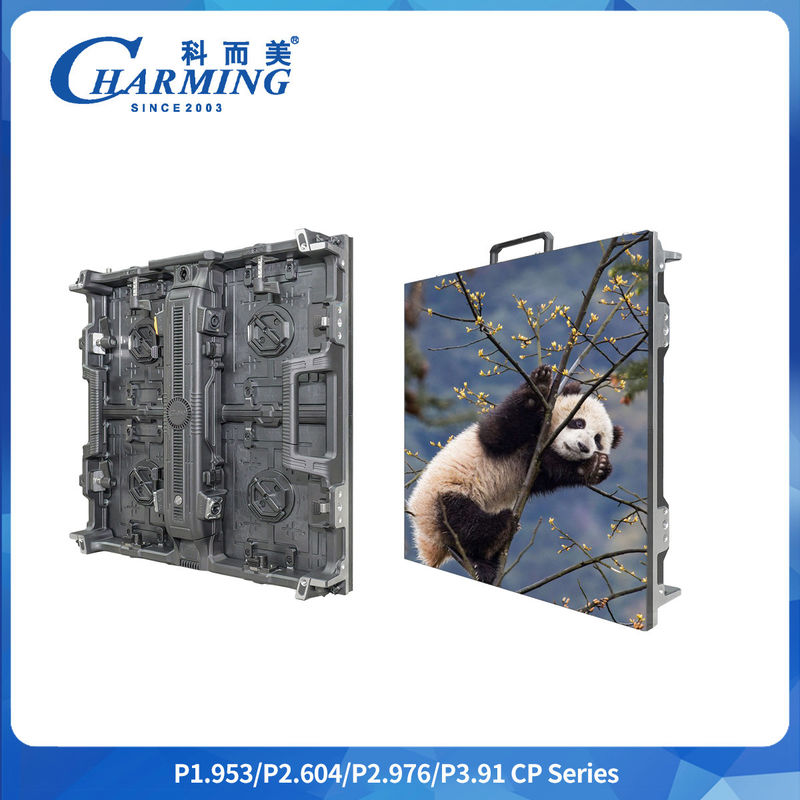 IP65 P3.91mm Parete video a LED esterno 65536Dot/m2 Scatola in lega di alluminio 500x500mm/500x1000mm Video Led Screen per lavagne pubblicitarie e noleggio concerti