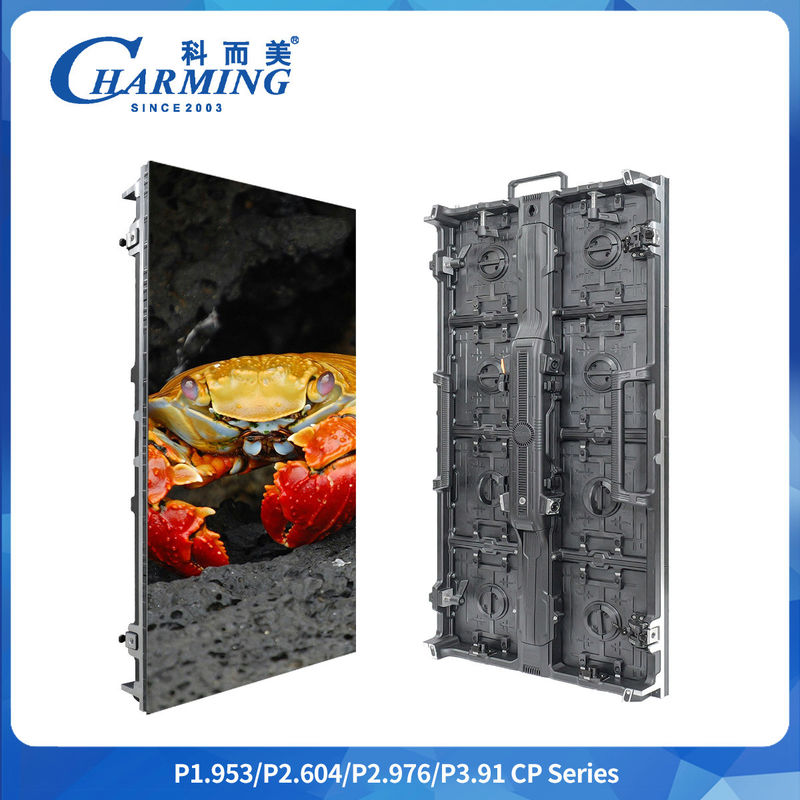 Gabinetto MaxPower 400w P2.6/2.98/3.91 Serie CP Parete video LED esterno con posizionamento a sfera di molla