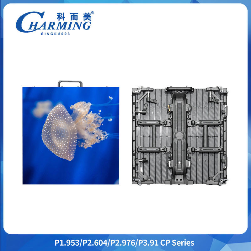7680Hz 120° 10%~65%RH P2.6/2.98/3.91 Serie CP Indoor LED Video Wall con presa di alimentazione per l'aviazione