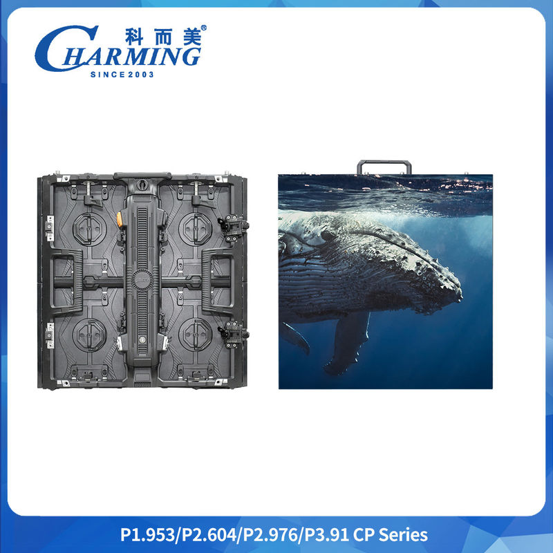 Display video a parete LED ad alta efficienza di raffreddamento a 7680Hz P1.9 P2.6 P2.98 Curva P3.91 Con design senza rumore