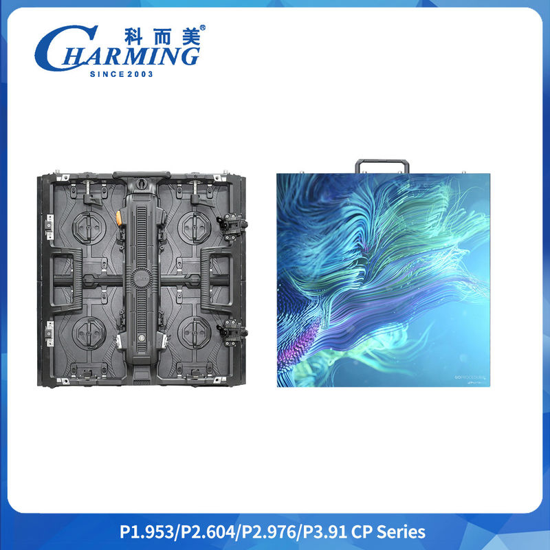 Display video a parete a LED curvo flessibile P1.9 P2.6 P2.98 P3.91 16 bit per interni ed esterni