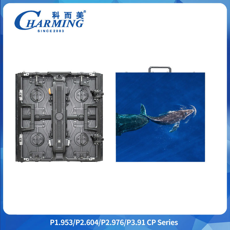 120° angolo di visione Profilo in alluminio led curvo P3.91 Indoor Hd Led Rental Led Display P2.98 Indoor Outdoor Stage Panel Con 7680 Hz
