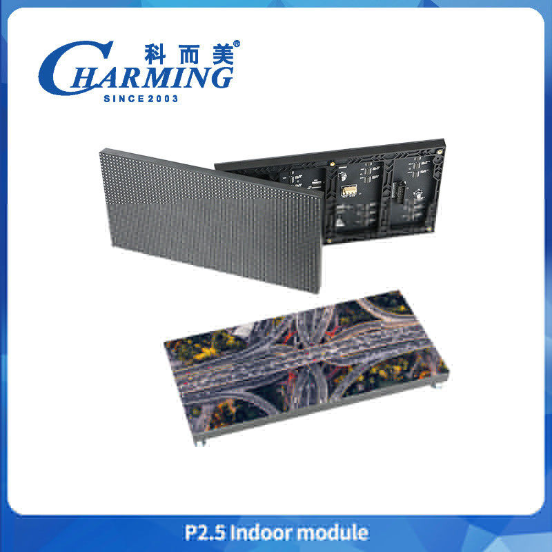 Commerciale P2.5 320*160mm Modulo interno a LED Installazione fissa 16 bit