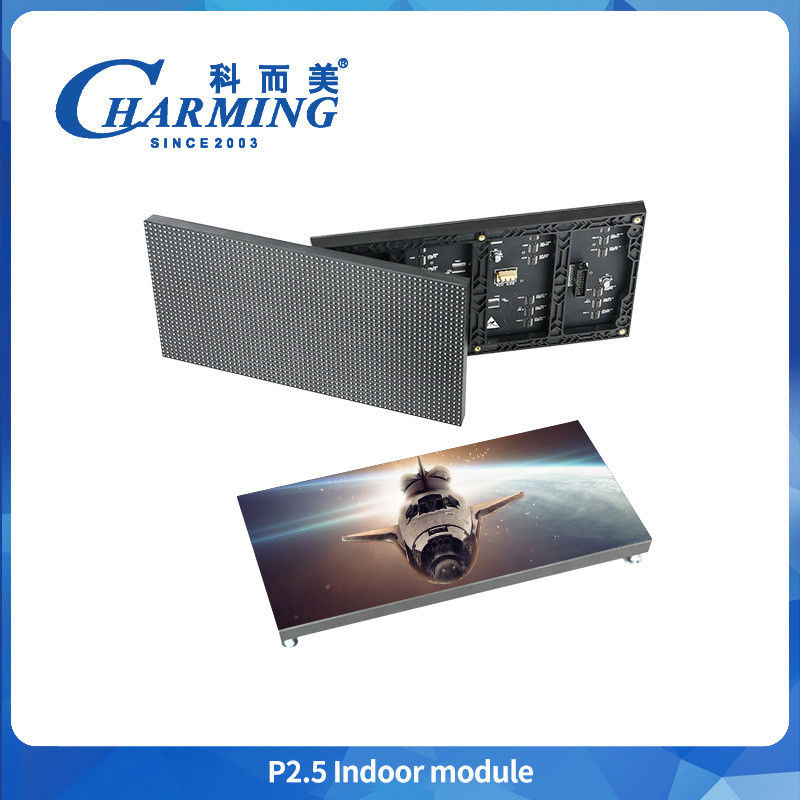 Display LED fisso installato P2.5 Indoor Display LED fisso 320mmx160mm Pannelli murali colorati