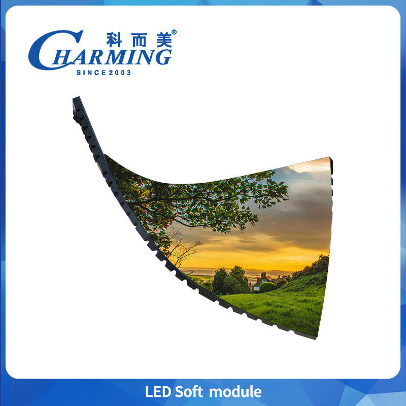 2025 Più popolare 3840 Hz HD Modulo Led P2 P2.5 P3 P3.076 P4 Modulo Led Soft Indoor Flexible Led Display Screen
