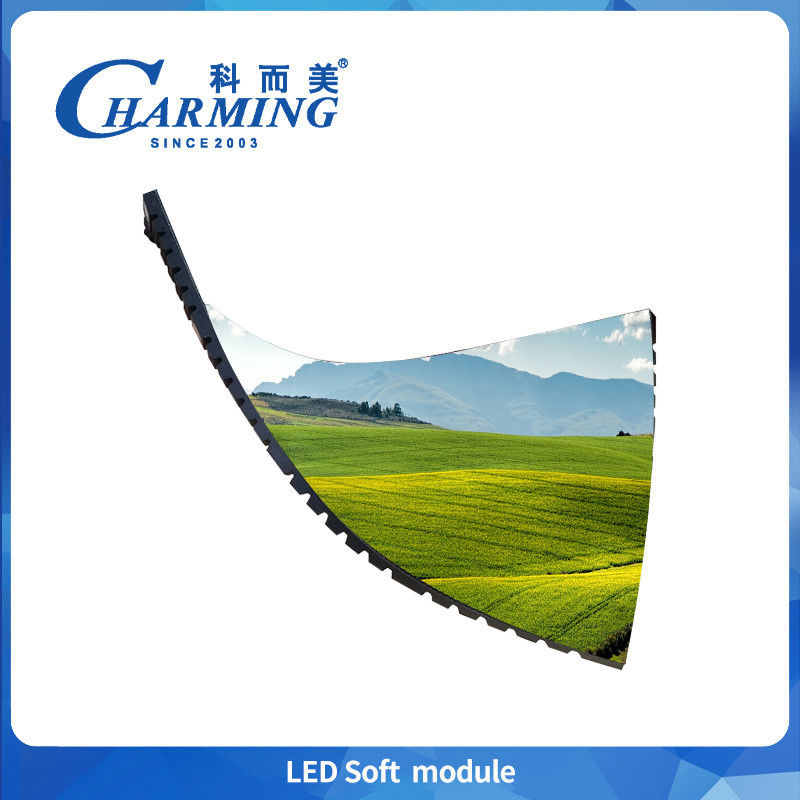 P1.86/P2/2.5/P3/P4 Modulo LED Soft Display Pannello schermo impermeabile IP40 Risparmio energetico