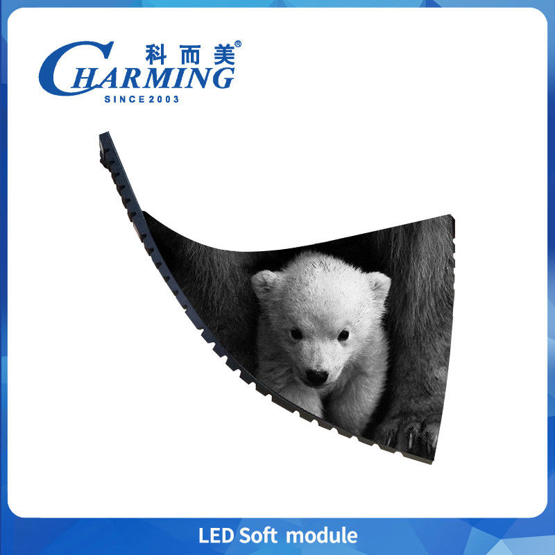 Modulo morbido a Led Screen interno Vedio Wall Display Alta frequenza di aggiornamento Display luminoso Pianificazione degli eventi