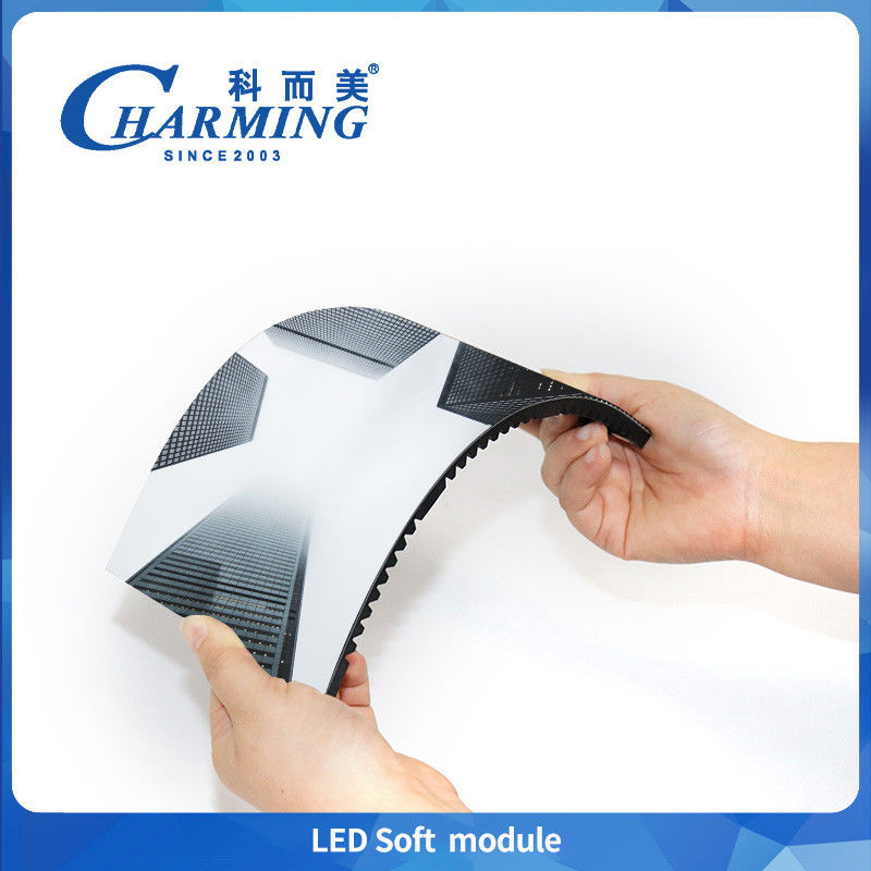 Prodotto popolare P1.86/P2/P2.5/P3.076 Modulo morbido a LED interno 220v 4k LED Display flessibile per bar / matrimonio