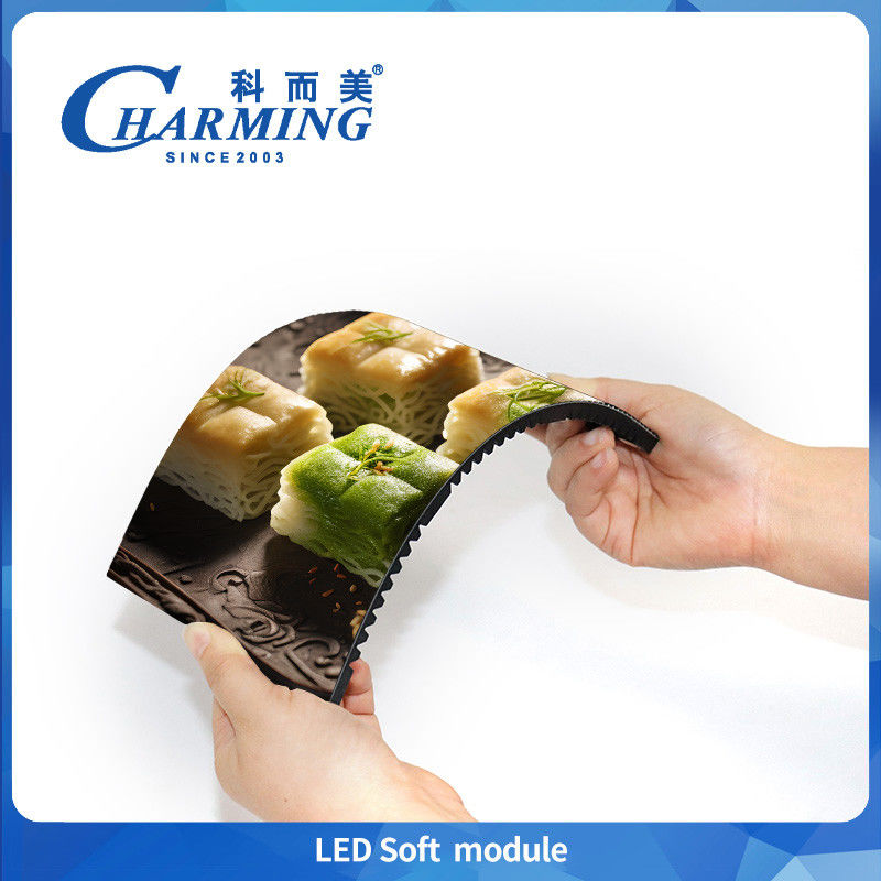 320x160 Indoor Led Soft Module P2 P2.5 P3.076 7680 Modulo ad alto tasso di aggiornamento Display per forme artistiche
