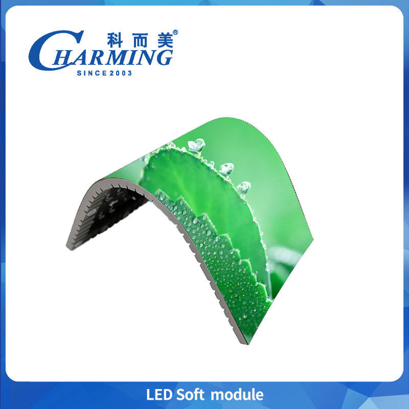 Indoor Smd Full Color Led Screen P2 P2.5 P3 P4 Flessibile Led Panel Rgb Curvo Flessibile Led Board Modulo Soft Led Per Annunci