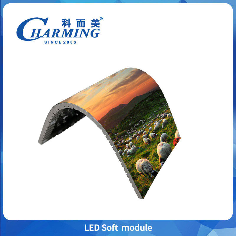 P2/P2.5/P3/P3.076/P4 Indoor Flexiblescreen 320x160mm Led Video Wall 240x120mm Foldable Led Display Screen Per hotel e bar e matrimoni