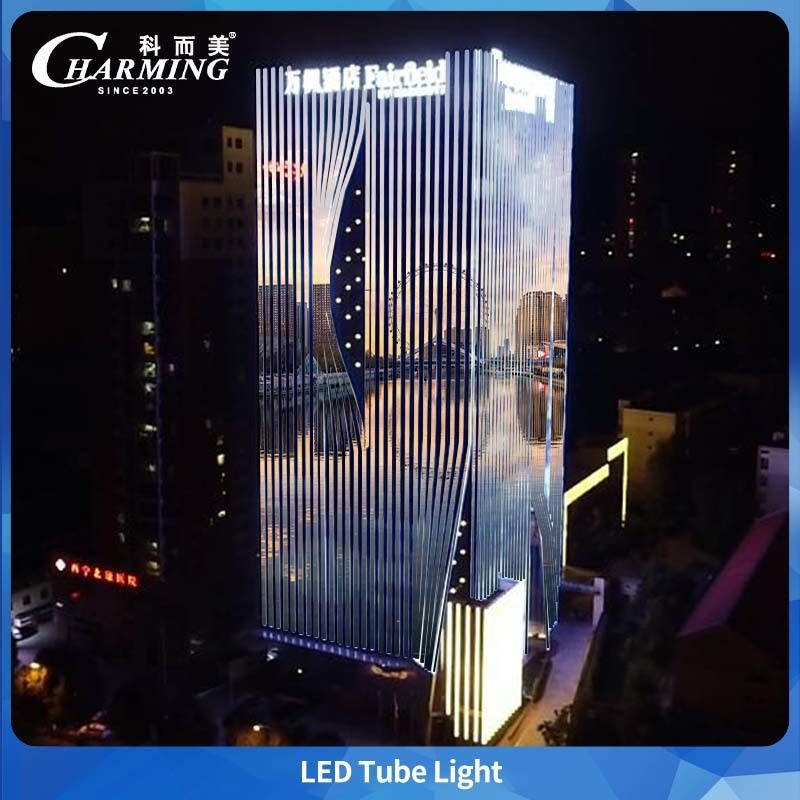 Tubo LED per esterni U38-500 5.5w 500*38*58MM Staffa per barra luminosa fissa, veloce e comoda