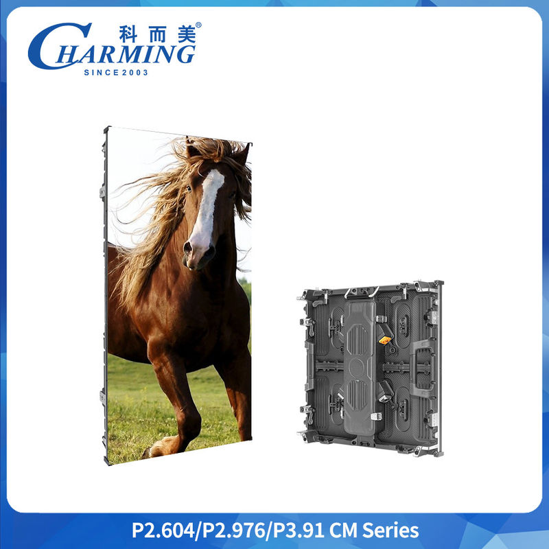 P3.91 schermo pubblicitario a LED in affitto all'aperto IP65 7680Hz 500x1000mm/500*500mm