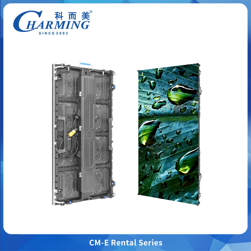 Forte rigidità Leggio di alluminio Noleggio Led Display Cabinet Integrazione del cavo di alimentazione per eventi di concerto
