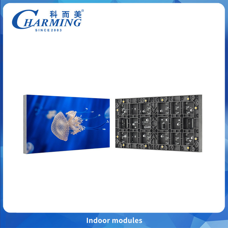Con finitura del modulo LED per interni ultrapiatto, montaggio frontale magnetico per immagini ad alte prestazioni