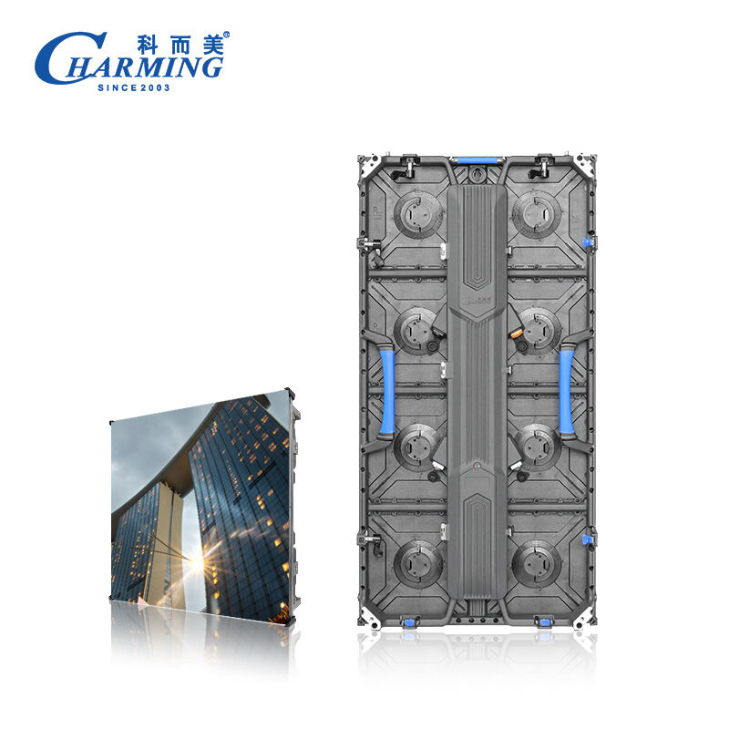 3840Hz Alta frequenza di aggiornamento all'aperto P3.91 LED Video Wall con armadio in alluminio a fusione stampata e design leggero 500x1000mm