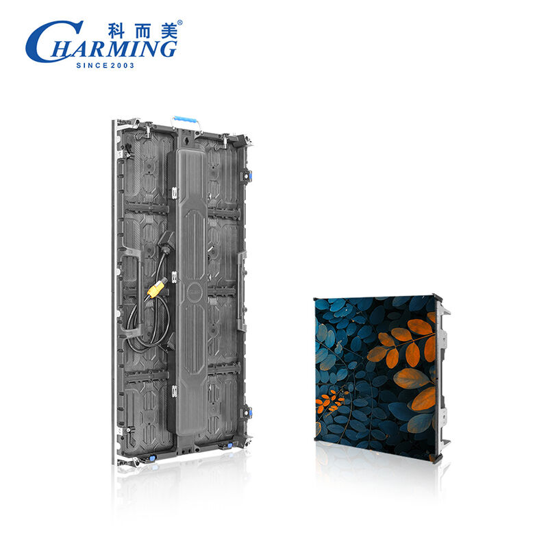 Affascinante CM-EE Serie Acqueproof Full Color LED Video Wall Display Progettato per il Noleggio Con Cabinet in lega di alluminio e Splicing preciso