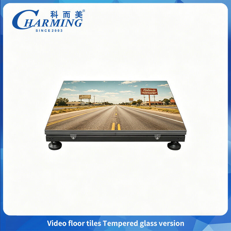 1500CD/㎡ Brightness P2.6 Dance Floor LED Display New Structurefor Easy Maintenance