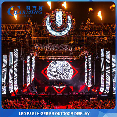 Video display da parete per esterni a LED ROHS nessuna luce intermittente P3.91 P4.81 P2.6