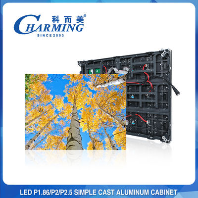 Display a LED a passo fine 3840HZ senza soluzione di continuità 250x250mm anticollisione