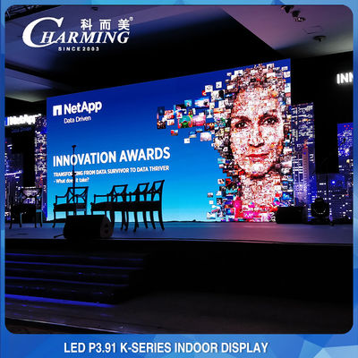 P3.91 Materiale pratico della lega di alluminio dello schermo di visualizzazione del LED dell'affitto