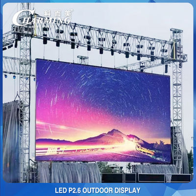 La video parete multifunzionale di P2.6 LED visualizza l'affitto all'aperto per la fiera campionaria di concerti
