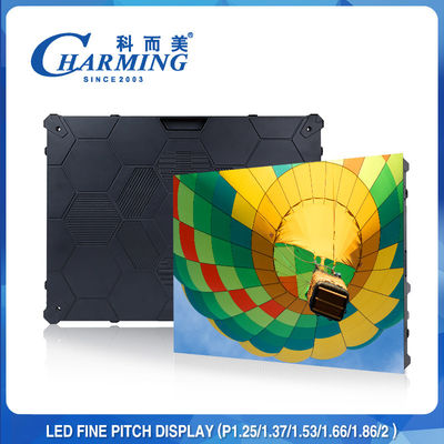 La manifestazione di TV 64x48CM HD P1.2MM LED fisso dell'interno visualizza 4K per rinfrescare