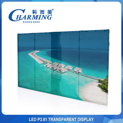 SMD2020 Display LED flessibile e trasparente per video musicale e di intrattenimento