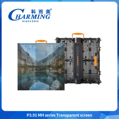 Forte rigidità P3.91MH Serie Magnesio Legato Process Box trasparente schermo con risparmio energetico