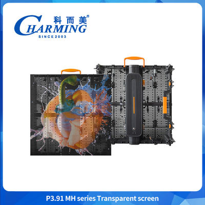 Ultra Lightweight Outdoor Curtain LED Display 3,91 mm 4K HD Screen delle finestre
