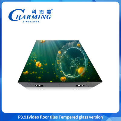 P3.91 Piastrelle video a LED, facile manutenzione Display a LED colorato Display a piastrelle a LED