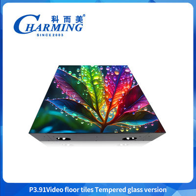 3840Hz Alta frequenza di aggiornamento Display a LED impermeabile HD Video sexy P3.91 Display a LED Pavimento da ballo Festa di nozze