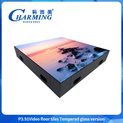 IP65 Disco Dance Floor Pixel Pith P3.91MM Light Up Piastrelle per Pavimenti da ballo