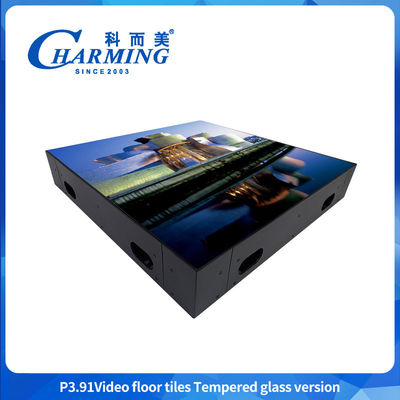 personalizzazione IP65 alta protezione rgb led palcoscenico & cubo pubblicità all'interno e all'esterno 500 * 500mm led dance floor schermi di visualizzazione digitale