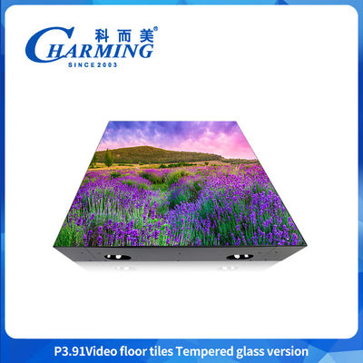 500*500mm Mobile DJ Stage Video Floor Tile Screen Indoor e Outdoor 3D LED Screen Per Wedding Bar Club