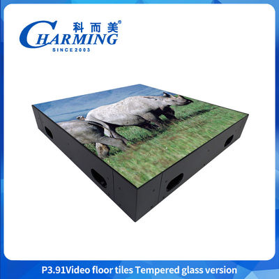 500X500Mm P3.9 Indoor Led Video Wall Stage Dance Floor Display a LED Video Piastrelle Schermo per Bar Eventi Fiera