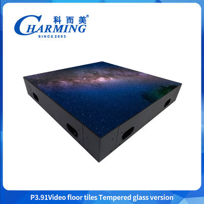 P3.91 Pantalla ad alta risoluzione flessibile para publicidad Giant Stage Screen LED Dance Floor