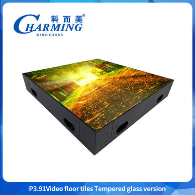 Indoor Led Video Dance Floor Per Concert Stage Display ad alta definizione da 3,91 mm