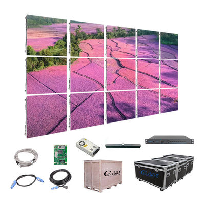 Display esterno in alluminio P2.98 K-Series per uso fisso o in affitto con arc lock design