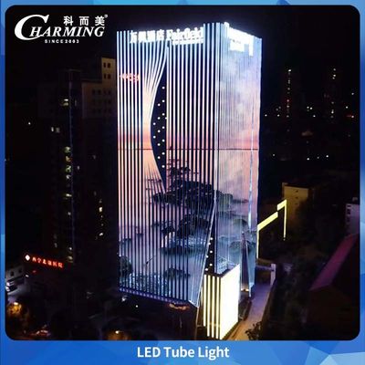 U30 Low Power RGBW LED Tube Light DMX Controllo per progetti di illuminazione esterna