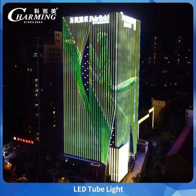 RGB più di 50000Hours durata di vita facciata luce a led per decorazione di contorno esterno dell'hotel