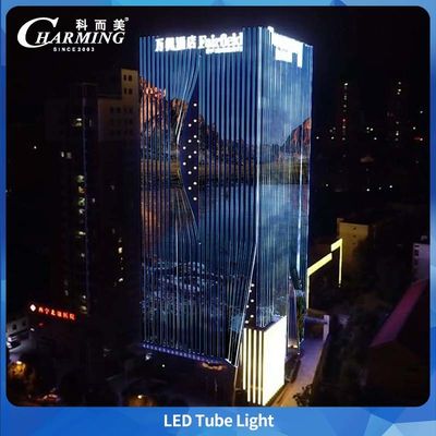Luce a tubo LED PC Cover SMD5050 IP65 per pubblicità su grandi edifici all'aperto