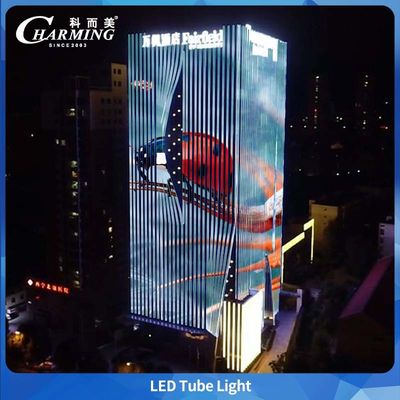 IP65 Risparmio energetico all'aperto RGB LED tubo luce per la decorazione degli edifici con copertura UV-PC